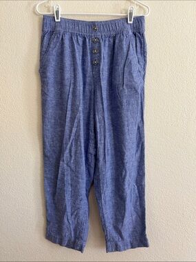 Loft Linen Blend Pants